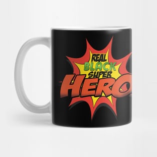 Black Super Hero Mug